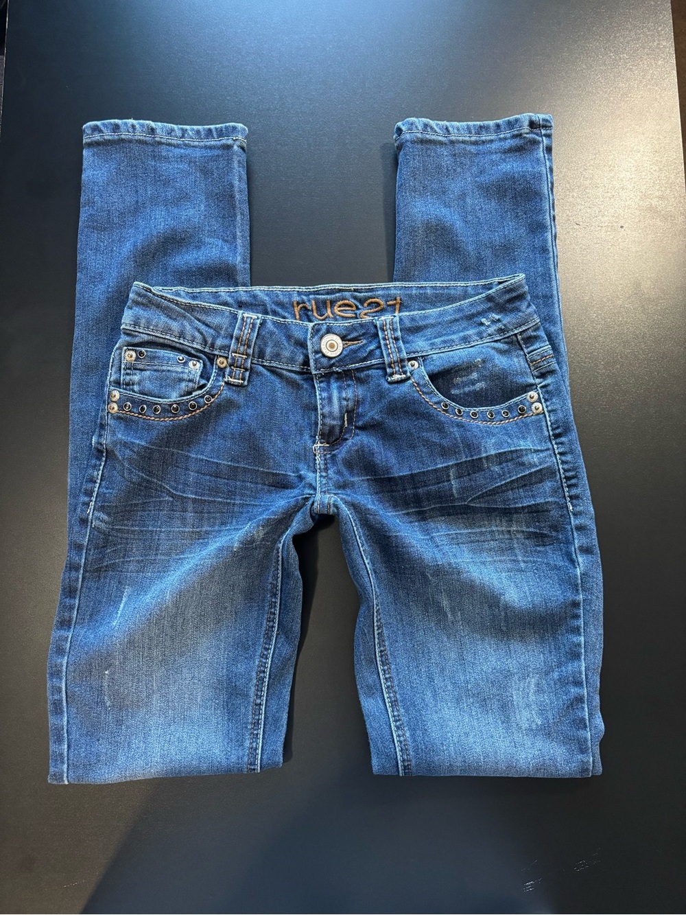 2000s y2k Rue 21 low rise skinny jeans